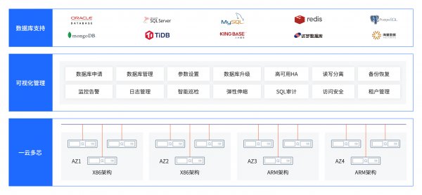 數(shù)據(jù)庫(kù)一云多芯云平臺(tái)解決方案